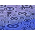 thumbnail image 1 of Ahgly Company Indoor Rectangle Patterned Sky Blue Dress Blue Area Rugs, 5' x 8', 1 of 6
