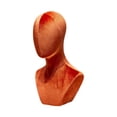 thumbnail image 3 of Xuanheng Mannequin Head Model Hat Rack Display Head for Headdress Headset Scarves Orange, 3 of 8
