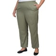 thumbnail image 6 of Alfred Dunner Womens Plus-Size Classic Fit Pull On Short Length Pant, 6 of 6