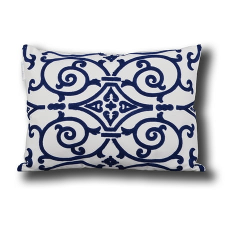 Utopia Alley Danube Embroidered Decorative Pillow, 14