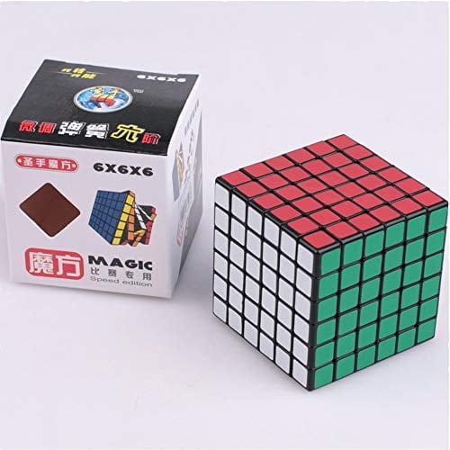 Shengshou 4X4X4 Magnétique Cube Puzzle Cube Intelligent Jouets Pour La  Formation Du Cerveau Noir Du 22,31 €