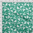 thumbnail image 4 of oneOone Cotton Flex Sea Green Fabric Geometric Fabric For Sewing Printed Craft Fabric By The Yard 40 Inch Wide, 4 of 4