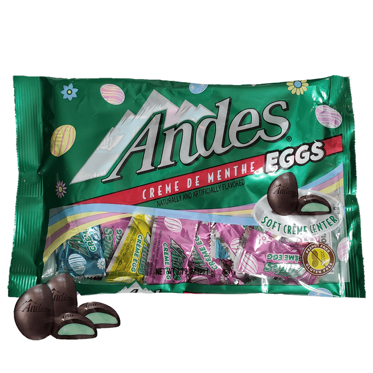 Andes Easter Creme De Menthe Eggs 7.79 oz. Bag - Walmart.com