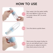 Portable Bidet, Electric Portable Travel Bidet for Travel, Handheld Bidet Sprayer with 2 Pressure Options, Electric Sprayer Toilet for Personal Hygiene Cleaning/Soothing Postpartum Care