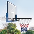 thumbnail image 2 of 18 Inch Heavy Duty Basketball Rim with Wall Mount Bracket and Net, 2 of 9