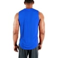 DEVOPS 3 Pack Men's Muscle Shirts Sleeveless dry Fit Gym Workout Tank