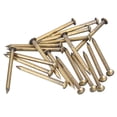 thumbnail image 1 of Uxcell 20 Pack Small Tiny Nails 2.8x40mm(DxL) Tiny Brass Nails Hardware Nails Small Nail, Bronze Tone, 1 of 5
