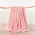 thumbnail image 5 of Home Soft Things Heavy Faux Fur Throw - Rose Quartz - 60" x 80", 5 of 10