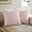 Pink, variant on COOKCOK 2 Packs Grid Embroidery Throw Pillow Covers, 18x18 Inch Taupe, Farmhouse Cotton Linen Decorative Pink Cushion Covers for Sofa Bed Living Room Home Decor