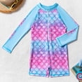 thumbnail image 4 of Shadoumai Girls Swimsuit One Piece Size 12-14 Cute Bow Tankini with Shorts Lightweight Contrast Color Girls Bathing Suit Modest Swimwear Spaghetti Strap, 4 of 5