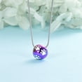 thumbnail image 6 of Paw Urn Cremation Necklace Dog Cat Pet Paw Print Cremation Jewelry for Pet Ashes Animal Keepsake Memorial Urn Pendant Urn Necklace, 6 of 8