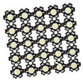 thumbnail image 2 of Perla de Luz COB, 25 Piezas 3W 3,2-3,4V Bombilla de Foco LED de Fuente de Luz de Chip Integrado de Alto Brillo (3000-3200K Calentar), 2 of 14