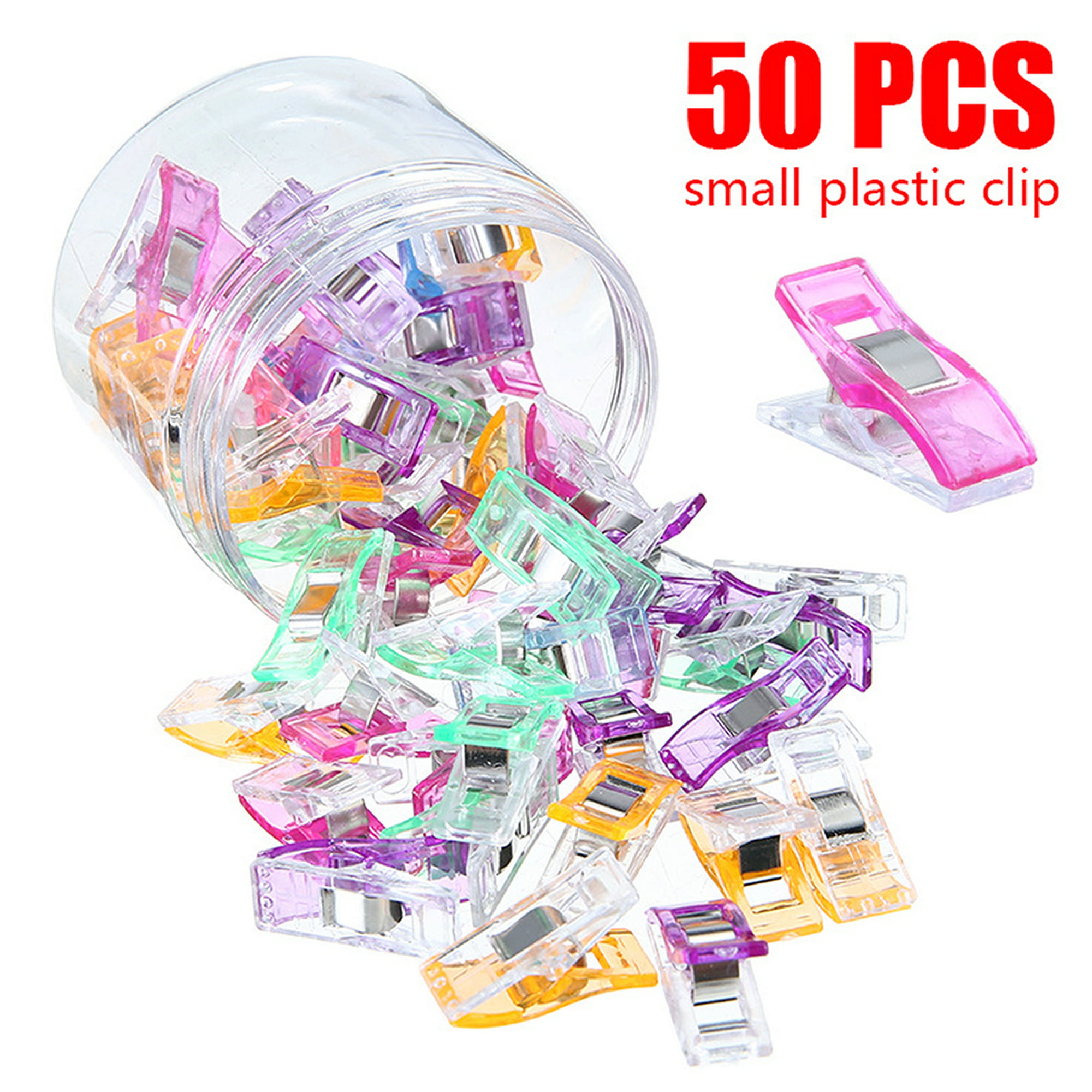 Pack of 50pcs Wonder Clips For Quilting Fabric Craft Knitting Sewing Crochet/