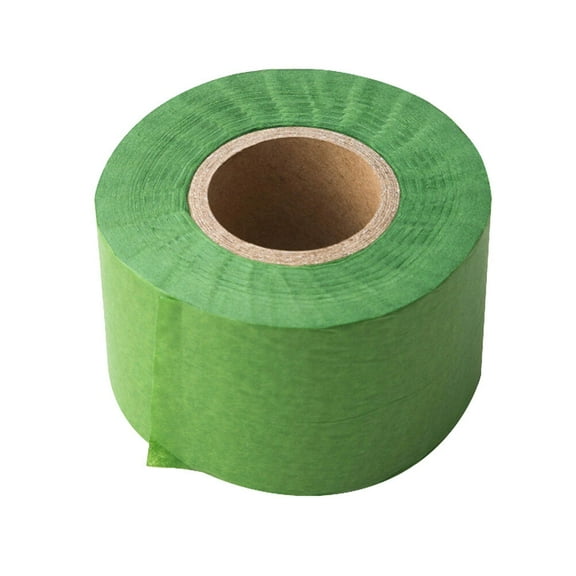 WASHWEPE Green Party Streamers 1 Roll of Crepe Paper for Birthday and Festival