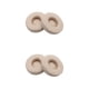 thumbnail image 3 of Injueey Cojín de cuero para auriculares, almohadilla para los oídos con cancelación de ruido, almohadillas profesionales para los oídos, champán 2Conjunto, 3 of 6
