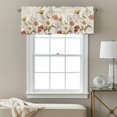 thumbnail image 3 of Daisy Flowers Valance Curtain Plants Retro Window Valances Rod Pocket Short Curtains Window Treatments for Kitchen Bedroom Bathroom Laundry 42" x 12", 3 of 9