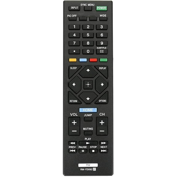 Replaced Remote Control for SONY TV KDL32BX300 KDL32BX310 KDL32BX320 KDL32BX330