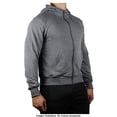 thumbnail image 2 of Sudadera Wilson Talla M con Cierre y Bolsas Laterales de French Terry Gris Oxford, 2 of 4
