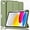 Olive Green, variant on iPad (A16) Case/iPad 10th Generation Case [11-Inch 2025/10.9 Inch 2022] with Pencil Holder, Smart Cover with Soft TPU Back [Support Auto Wake/Sleep] (Champagne Gold)