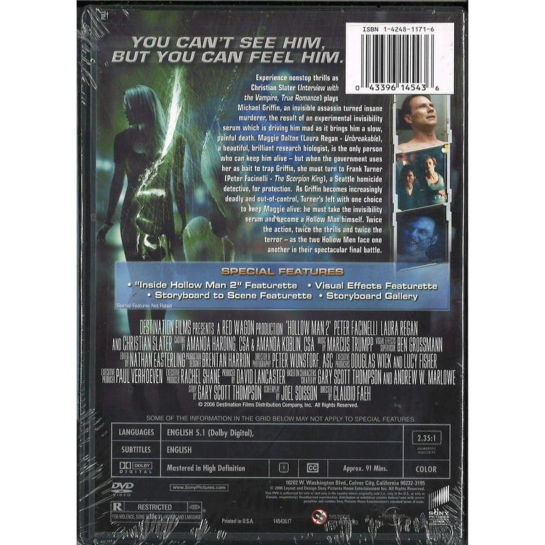 Hollow Man 2 (DVD) - Walmart.com