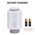thumbnail image 3 of ZigBee Thermostatic Radiator Valve Programmable Smart Radiator Thermostat APP Control Voice Control Compatible with Alexa Google Assistant Window Opened Detection Anti Freezing, 3 of 8