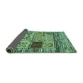 thumbnail image 2 of Ahgly Company Indoor Rectangle Oriental Turquoise Blue Modern Area Rugs, 4' x 6', 2 of 4