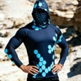 thumbnail image 7 of Yaoyar Men's UPF 50+ Sun Protection Hoodie Shirt Long Sleeve UV SPF Fishing Lightweight Shirts with Mask Rash Guard, 7 of 7