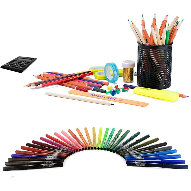 Dry Erase Markers, White Board Fine Tip Pens Assorted Bright Colors with  Chisel Point, Comfortable Grip, Erasable, Low Odor Ink