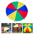 thumbnail image 2 of Kindergarten Rainbow Parachute Toy Cooperative Team Game Toy Kids Parachute with Handles, 2 of 8
