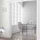 thumbnail image 4 of Bearachild Cortinas de poliéster para sala de estar, elegantes y con estilo bohemio, con borlas y cuentas de diamantes. Sombras de ventana blanco, 4 of 6