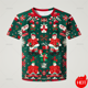 thumbnail image 1 of Camiseta con estampado de Feliz Navidad en 3D para hombre, camisetas informales de manga corta, camisetas gráficas de Navidad Unisex, ropa para hombre, Tops, nueva moda, 1 of 5