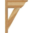 thumbnail image 3 of Ekena Millwork 8"W x 18"D x 26"H Traditional Rough Sawn Traditional Outlooker, Western Red Cedar, 3 of 4