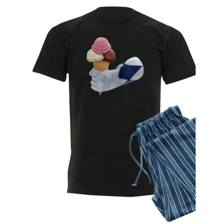 

CafePress - Power Rangers Holding Ice Cream - Men s Dark Pajamas