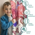 thumbnail image 3 of Blackout Kids Curtains,Pioneer Flower Floral Print Pattern Childrens Insulated Curtains Set Of 2,Bedroom Essentials,Toddler Room Decor 52"x84", 3 of 5