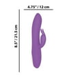 thumbnail image 5 of Evolved Romantic Rabbit Rechargeable Silicone Rabbit Vibrator with Dual Motors, Purple, 5 of 5