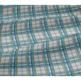 thumbnail image 5 of oneOone Viscose Jersey Fabric Madras Check Print Sewing Fabric BTY 60 Inch Wide, 5 of 5