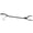 Black + Steel#38, variant on 36 Inch Fire Log Grabber with Spring Handle & 3 Prong, Fireplace Tongs for Campfire Fire Pit, Black Steel Poker Tool