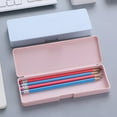 thumbnail image 3 of Plastic Pencil Box Case Large Capacity Storage Office Supplies Pencil Box Pouch Portable Journaling Supplies Box Storage Container for Organizing School Supplies for Travel Office College, 3 of 5