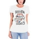 thumbnail image 1 of The Rolling Stones - Camiseta Europe 82 para Mujer (Blanco), 1 of 2