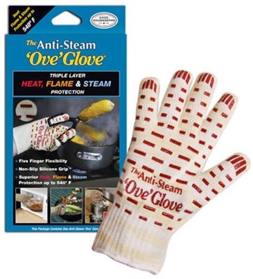 anti steam ove glove left hand