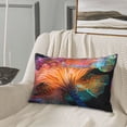 thumbnail image 5 of Daiia Bioluminescent Underwater Flower Bedding Waterproof Pillow Protector Zippered Queen – Bed Bug Proof Pillow Encasement-14"x20", 5 of 6