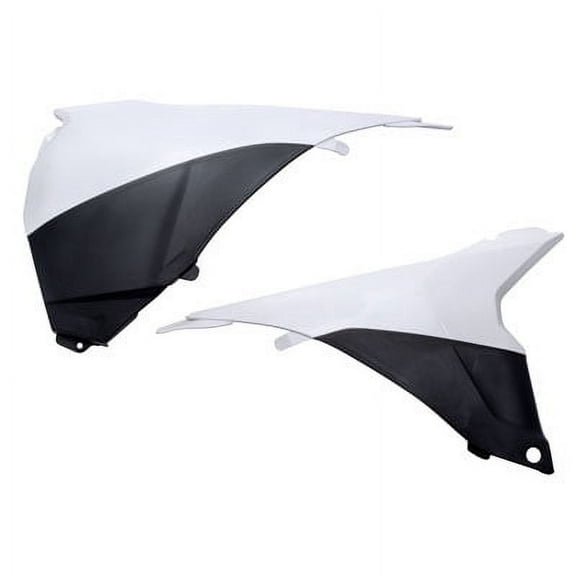 Acerbis Air Box Covers White/Black for KTM 450 SX-F Factory Edition 2012-2014