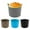Grey, variant on Clearance Air Fryers & Accessories under $5,4Pack Air Fryer Baking Ramekins Silicone Mould Cups Easy Release Nonstick Bakeware Ramekins For Air Fryer Air Fryer Egg Mould Large Cases For Air Fryer