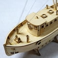 thumbnail image 4 of Ship Assembly Model Diy Kits Wooden Sailing Boat 1:30 Scale Decoration Toy Gift, 4 of 4