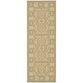 thumbnail image 3 of SAFAVIEH Indoor Outdoor CY5146B Courtyard Coffee / Sand Rug, 3 of 3