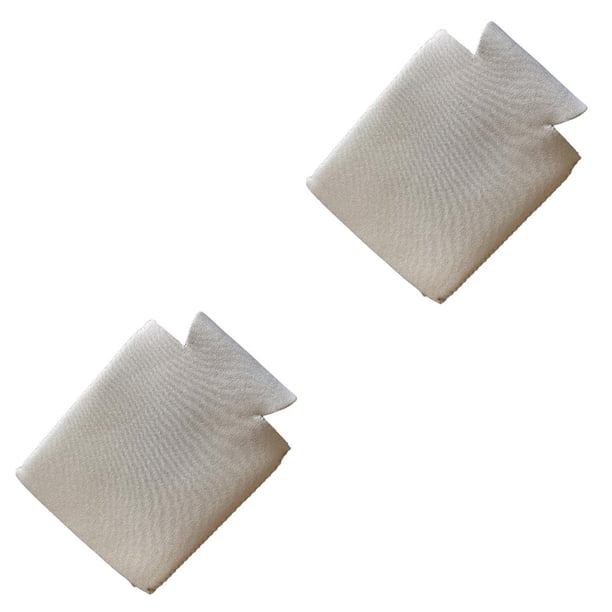 Funda de neopreno Injueey para latas de cerveza Color Blanco