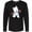 AB-Black, variant on Inktastic Candycane Cutie Westie Long Sleeve T-Shirt