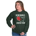 thumbnail image 3 of USA Renewable Energy Climate Change Sweatshirt for Men or Women Brisco Brands 2X, 3 of 6