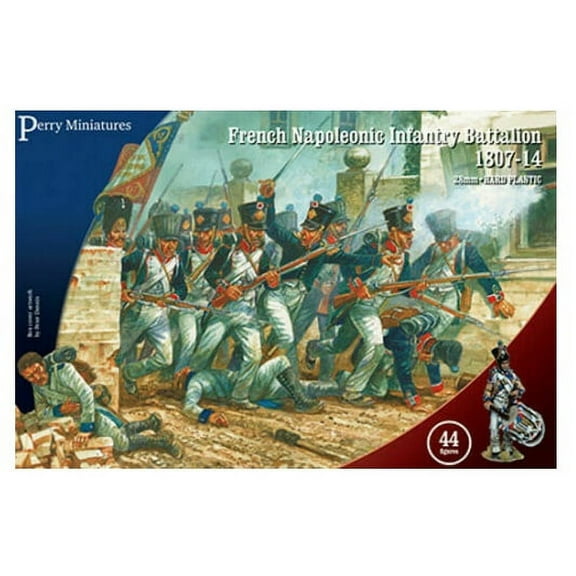 Perry Miniatures: French Napoleonic Infantry Battalion - 44 Figures 28mm