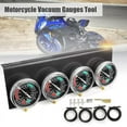 thumbnail image 1 of Motorcycle Carburetor Synchronizer Vacuum Gauges Tool  Vacuum Gauge Balancer for // Black, 1 of 6